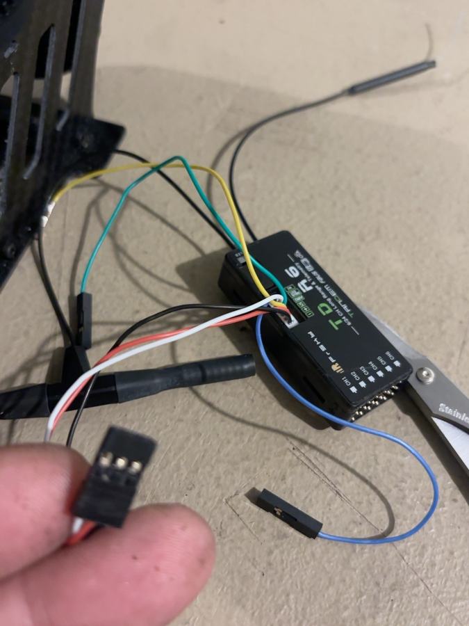 TD R6 and wiring during installation