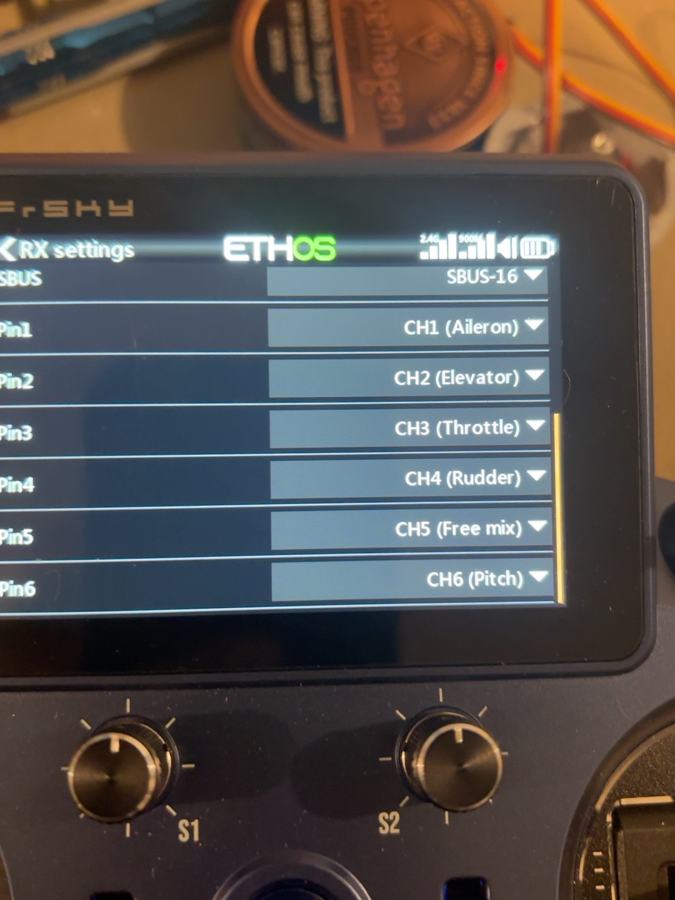 X18 output configuration reference