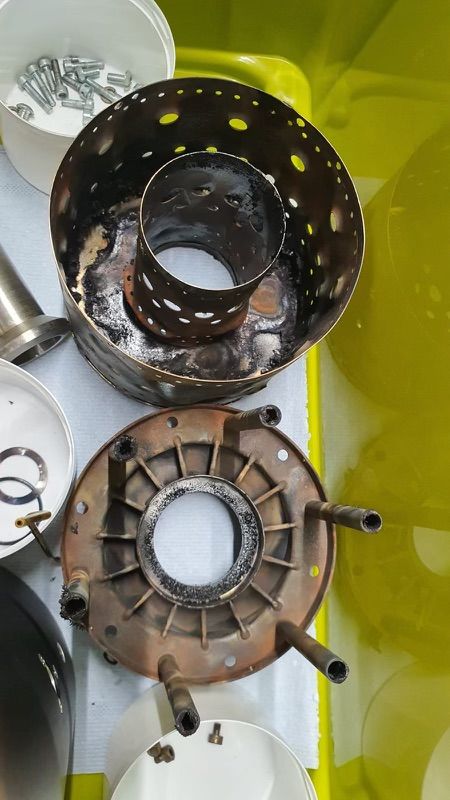 Carbon buildup (coking)